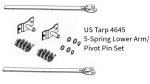 US Tarp 4645 Lower Arm Set for 5-Spring Aluminum System